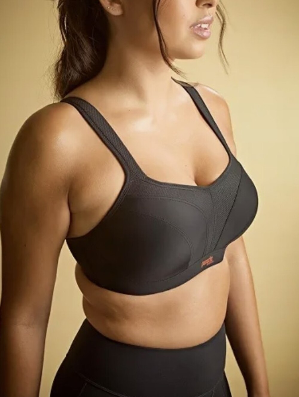 NEW / NWT Panache Black Underwire High-Impact Sports Bra Style 5021